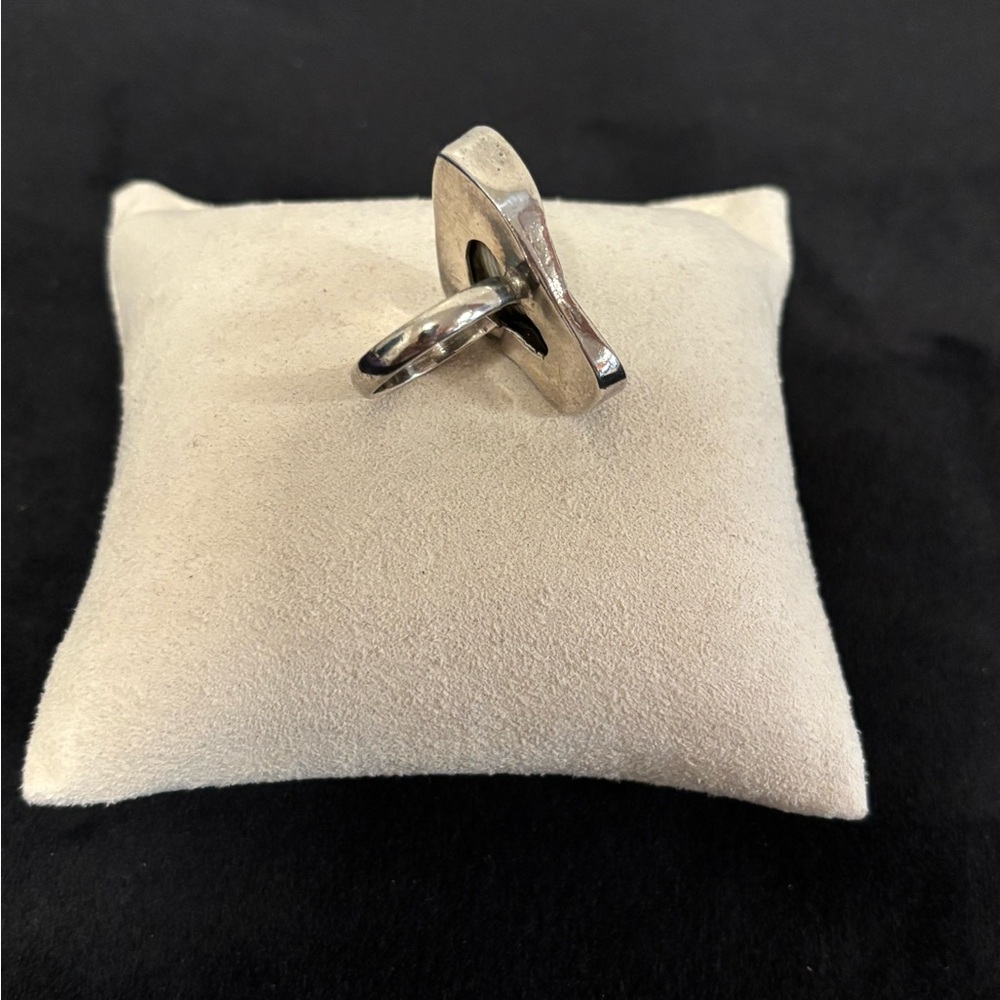 Abalone Shell "Natural" Silver Ring - image 3